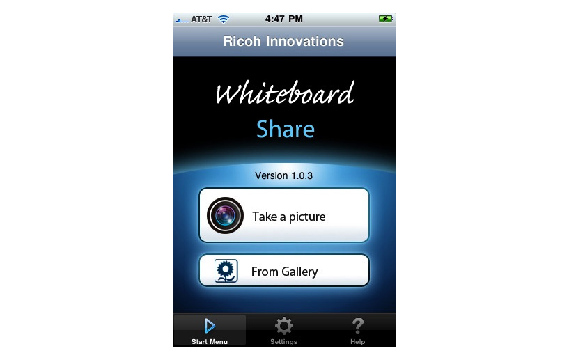 whiteboard Share / iPhone app
