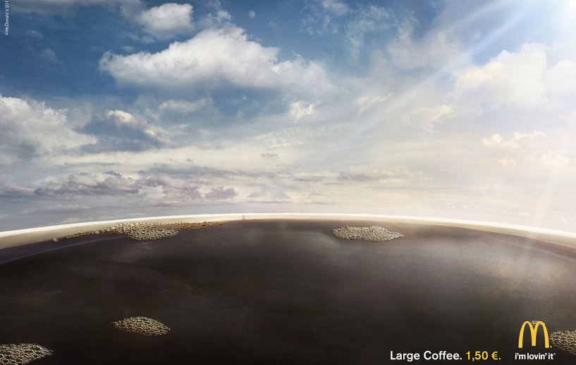 McDonald’s : Large Coffee
