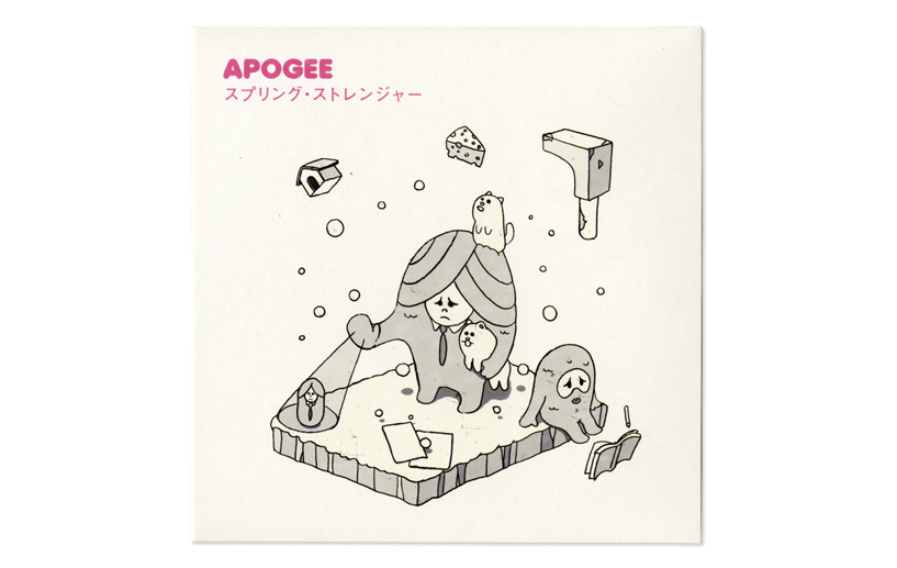 APOGEE　CDジャケット「スプリング・ストレンジャー」