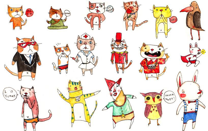 Stickers collection