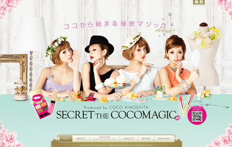 SECRET THE COCOMAGIC -Produced by COCO KINOSHITA- width=