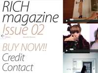 RICH magazine issue 2: beautiful moment