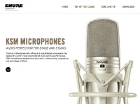 Shure KSM Microphones